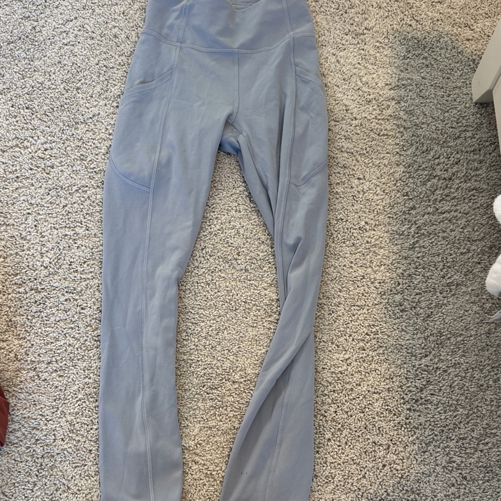 lululemon athletica Light Blue Leggings